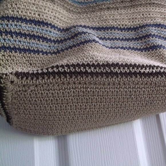 Lot of 3 different Crochet WOVEN Knit MACRAME Purse / Shoulder Bag ~ Summer Bags - Picture 14 of 16